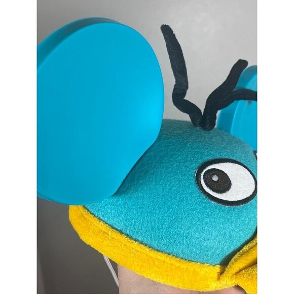 Disney Perry Platypus Teal Hat Mickey Ears Retro Theme Park Collectable Felt - Picture 3 of 15